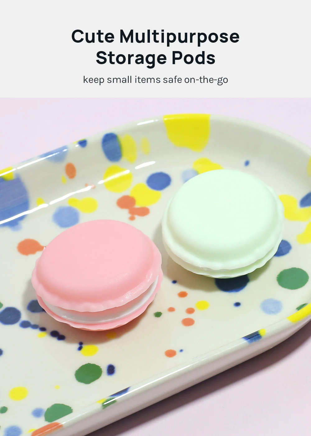 Miss A Mini Macaron-Shaped Storage Pods - Image 2