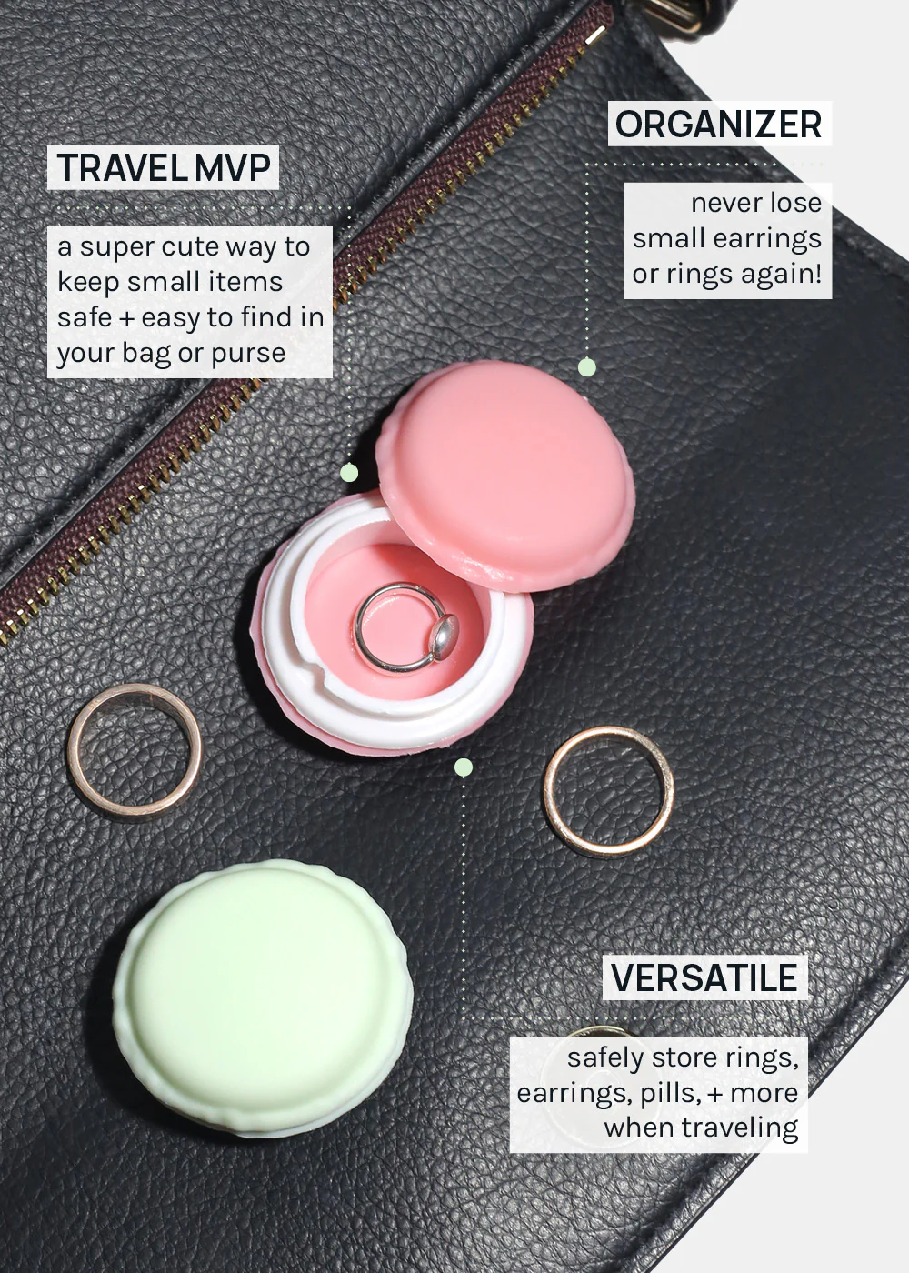 Miss A Mini Macaron-Shaped Storage Pods - Image 3