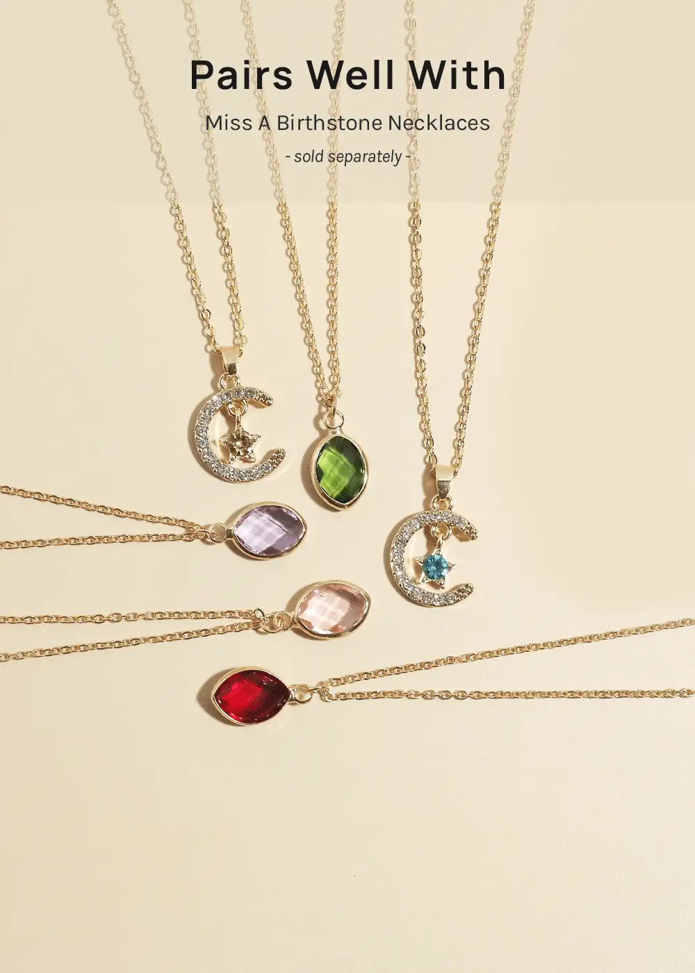 Miss A Necklace Clasp - Silver - Image 7