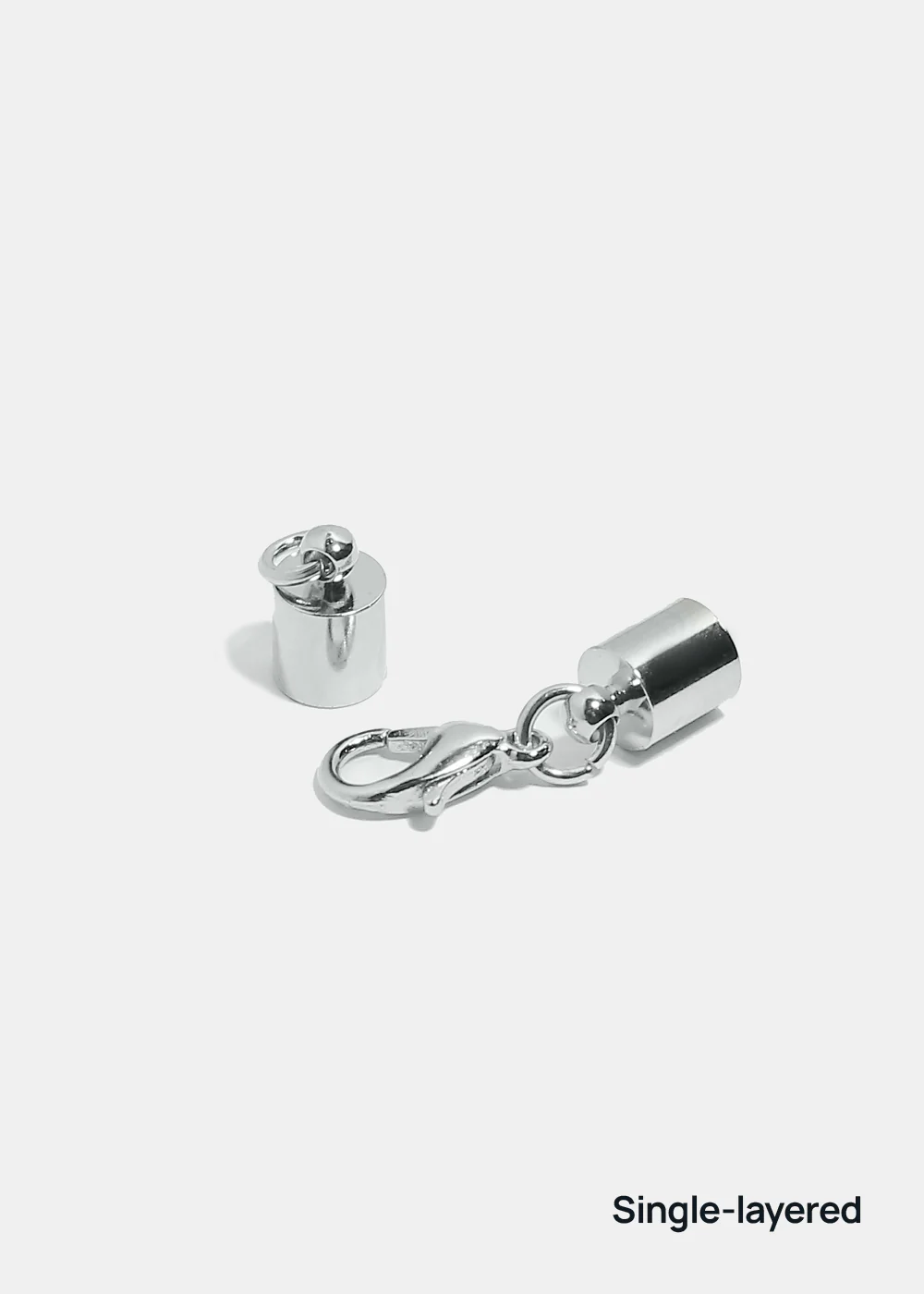 Miss A Necklace Clasp - Silver - Image 8