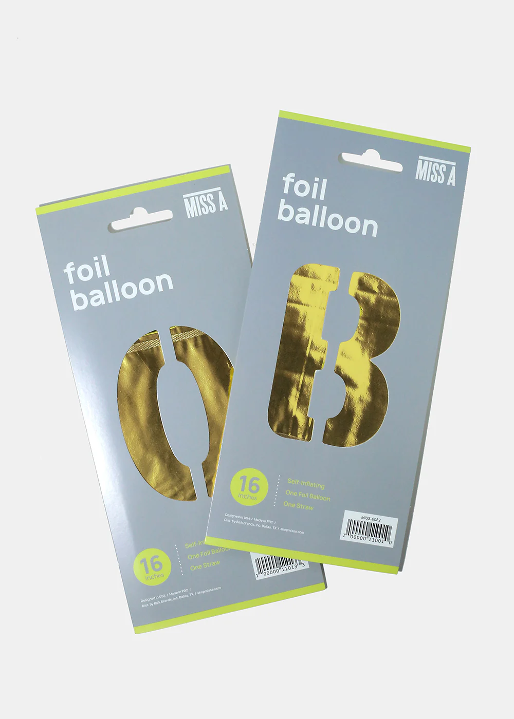 Official Key Items Party Balloons- Gold Letters - Image 3