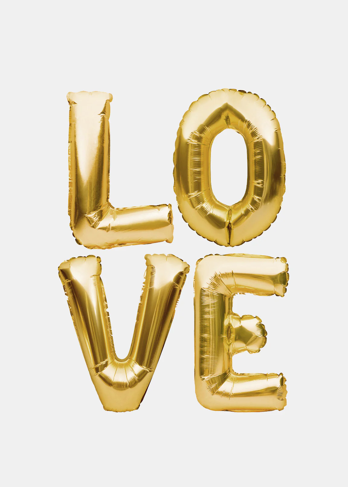 Official Key Items Party Balloons- Gold Letters - Image 4