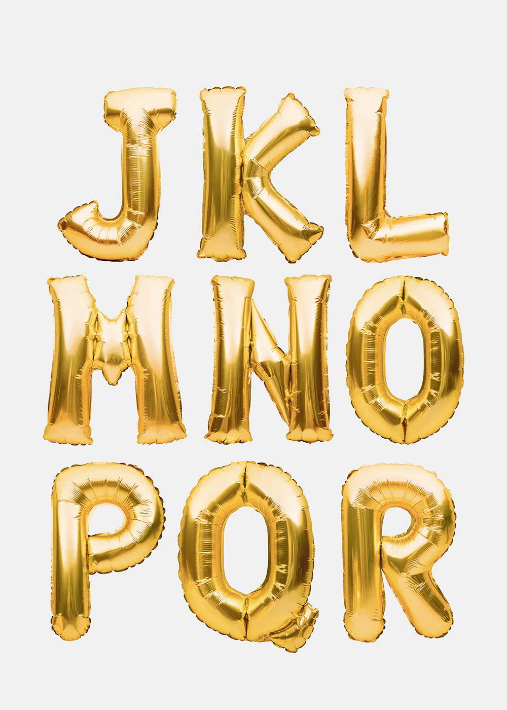 Official Key Items Party Balloons- Gold Letters - Image 5