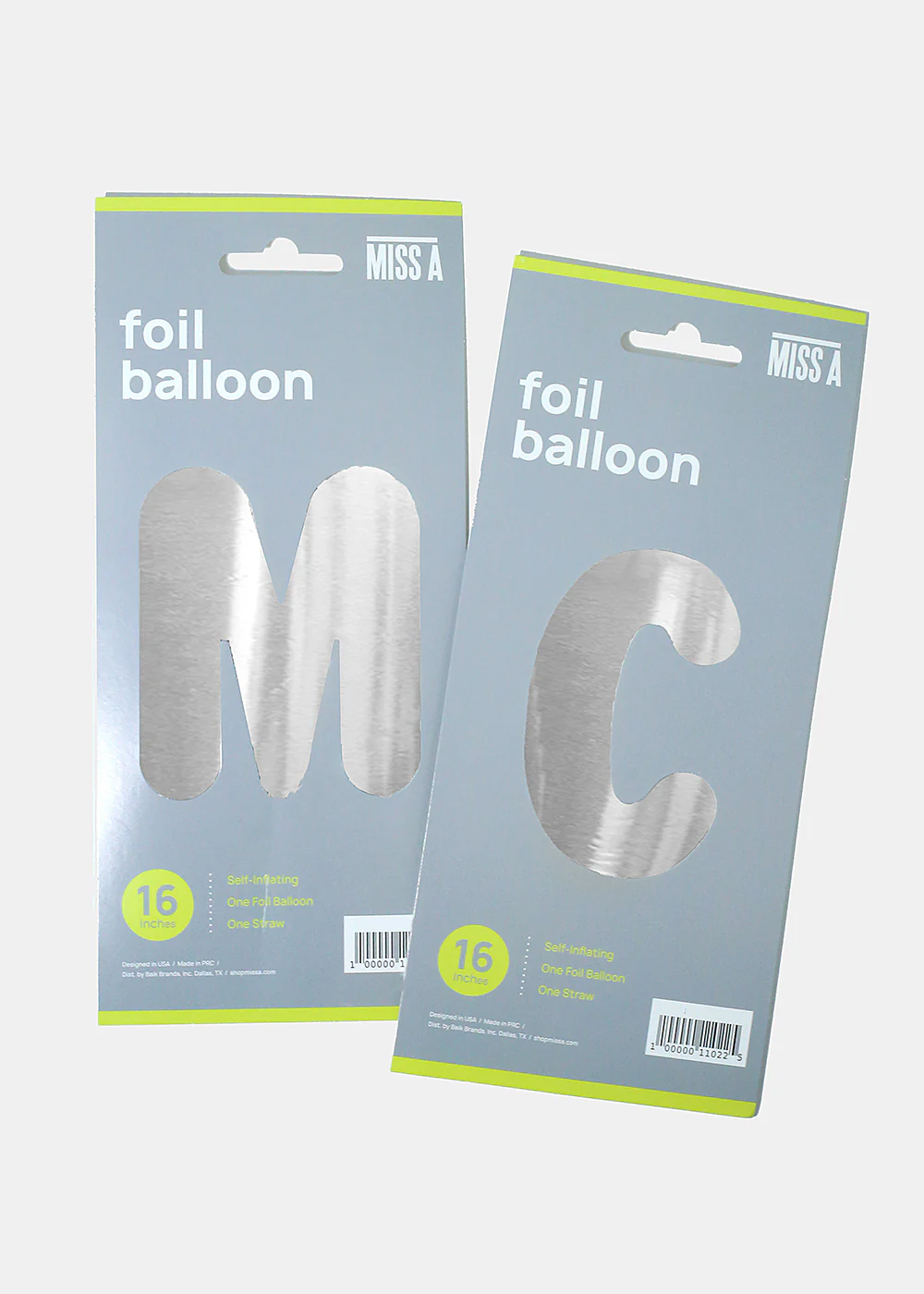 Official Key Items Party Balloons- Silver Letters - Image 3