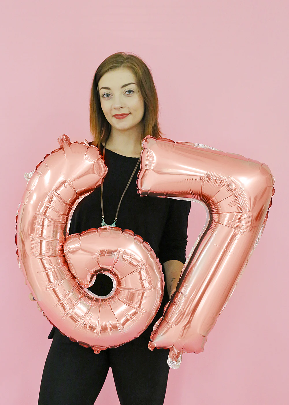 Official Key Items Party Balloons- Silver Numbers - Image 2