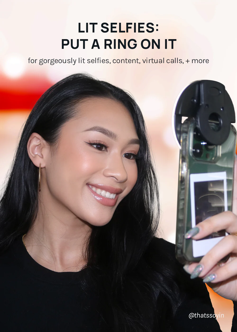 Miss A Selfie Ring Light - Image 2