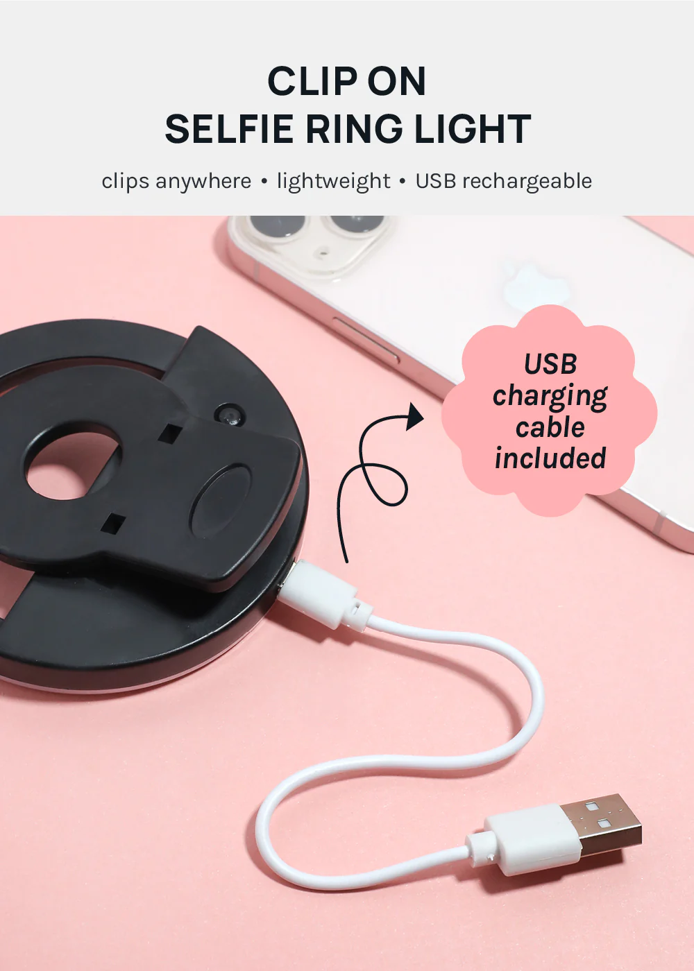 Miss A Selfie Ring Light - Image 3