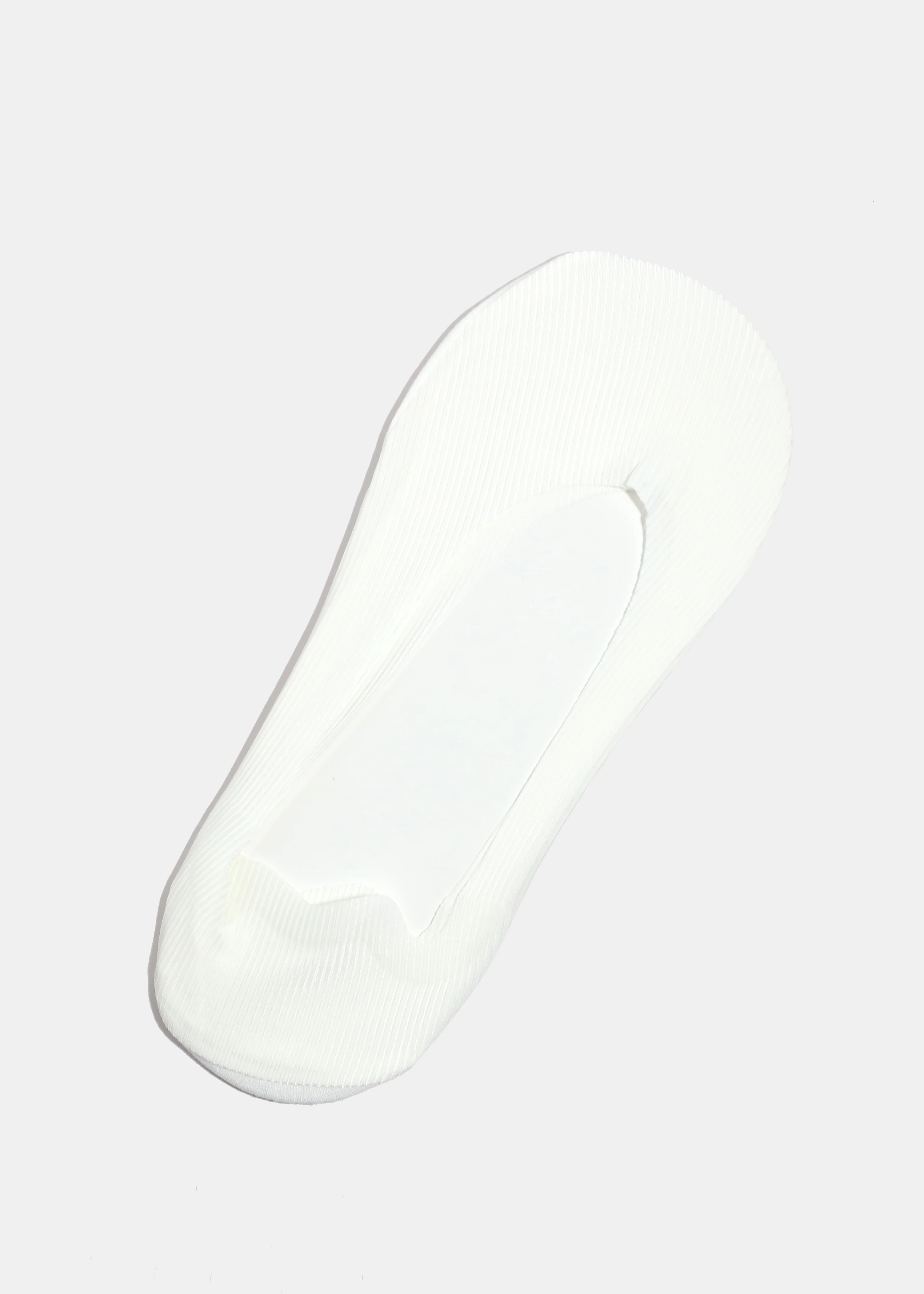 Miss A Ribbed No-Show Premium Socks - Image 4