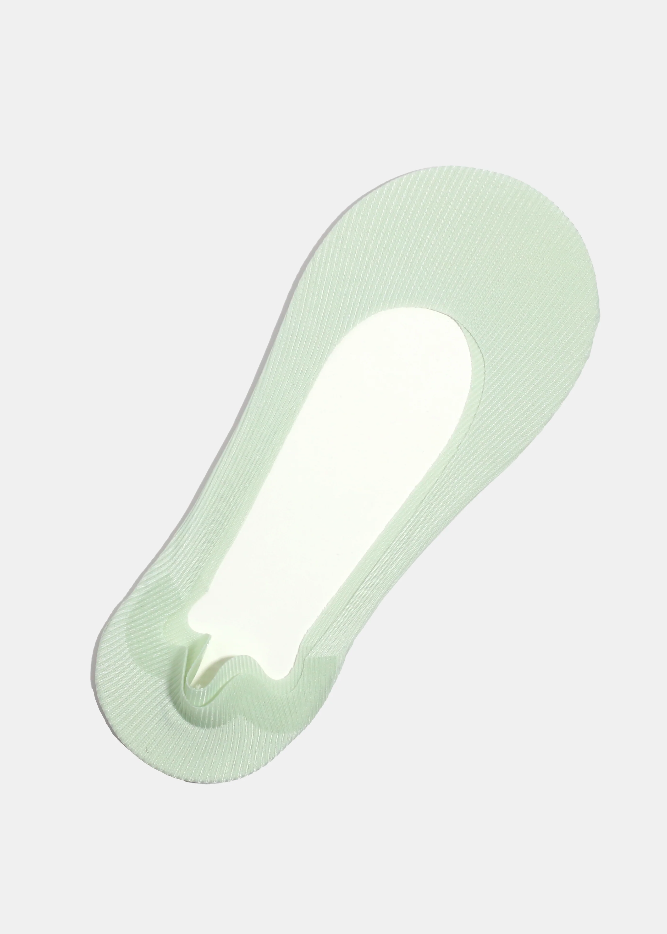 Miss A Ribbed No-Show Premium Socks - Image 7