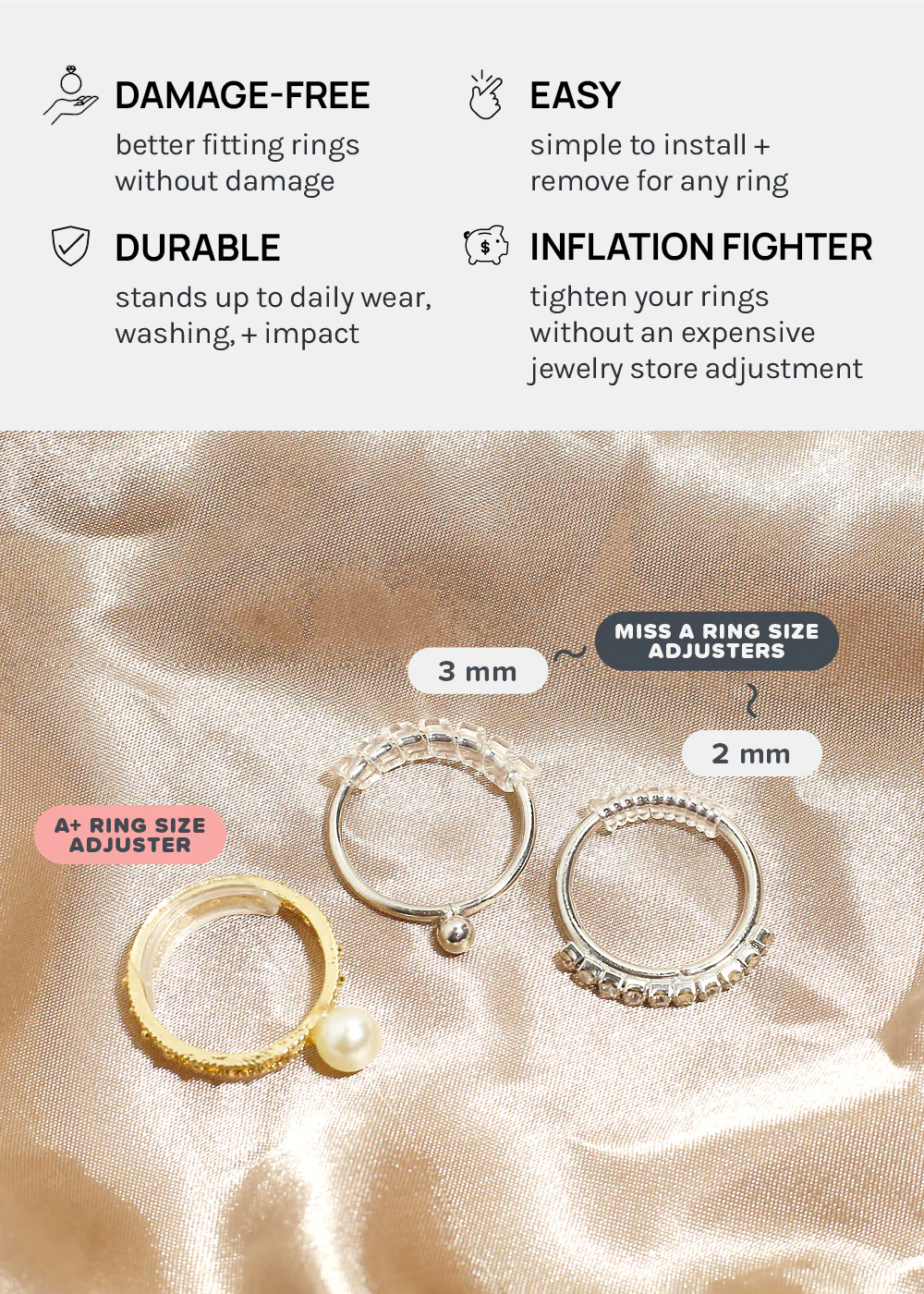 Miss A Ring Size Adjusters - Image 4