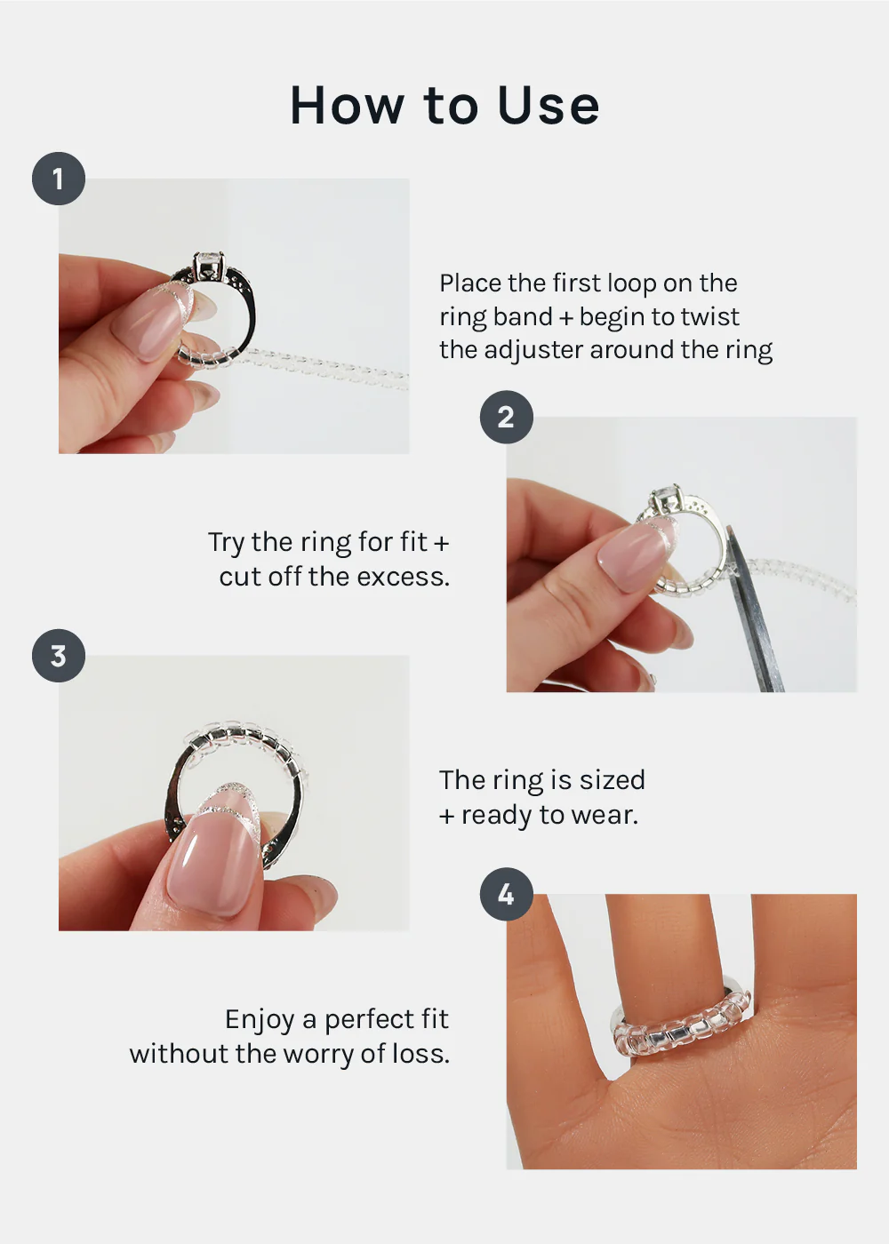 Miss A Ring Size Adjusters - Image 6