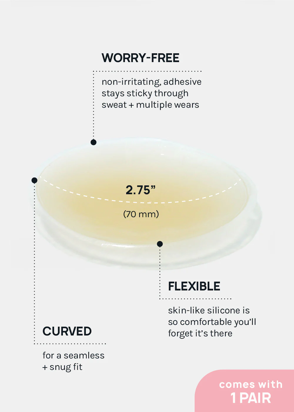 Miss A Silicone Nipple Covers - Image 4