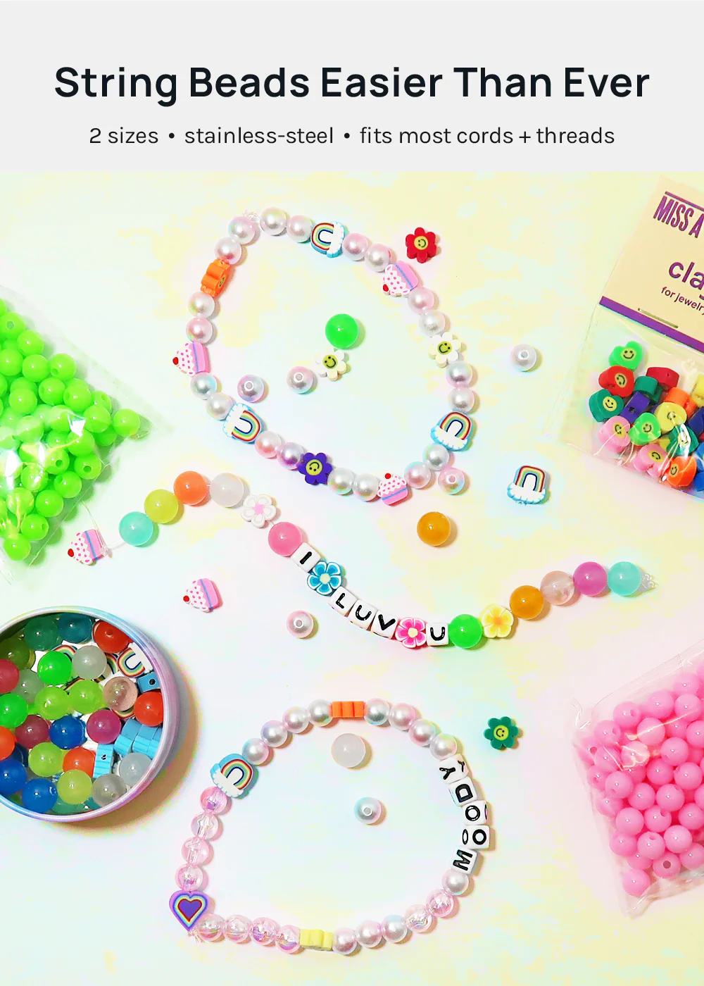 DIY Jewelry Making- Miss A Stainless Steel Beading Needles - Image 3