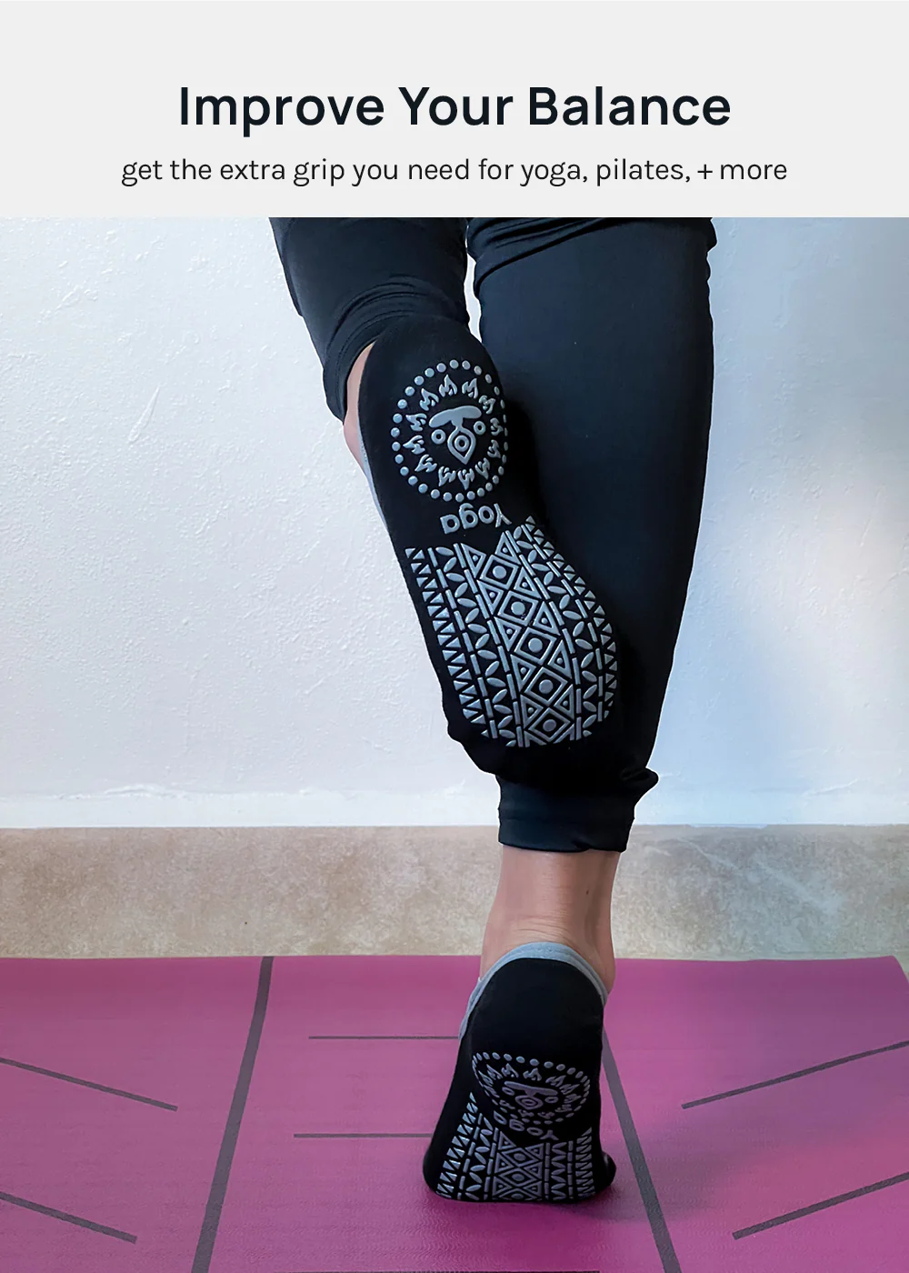 Miss A Yoga Socks - Image 3
