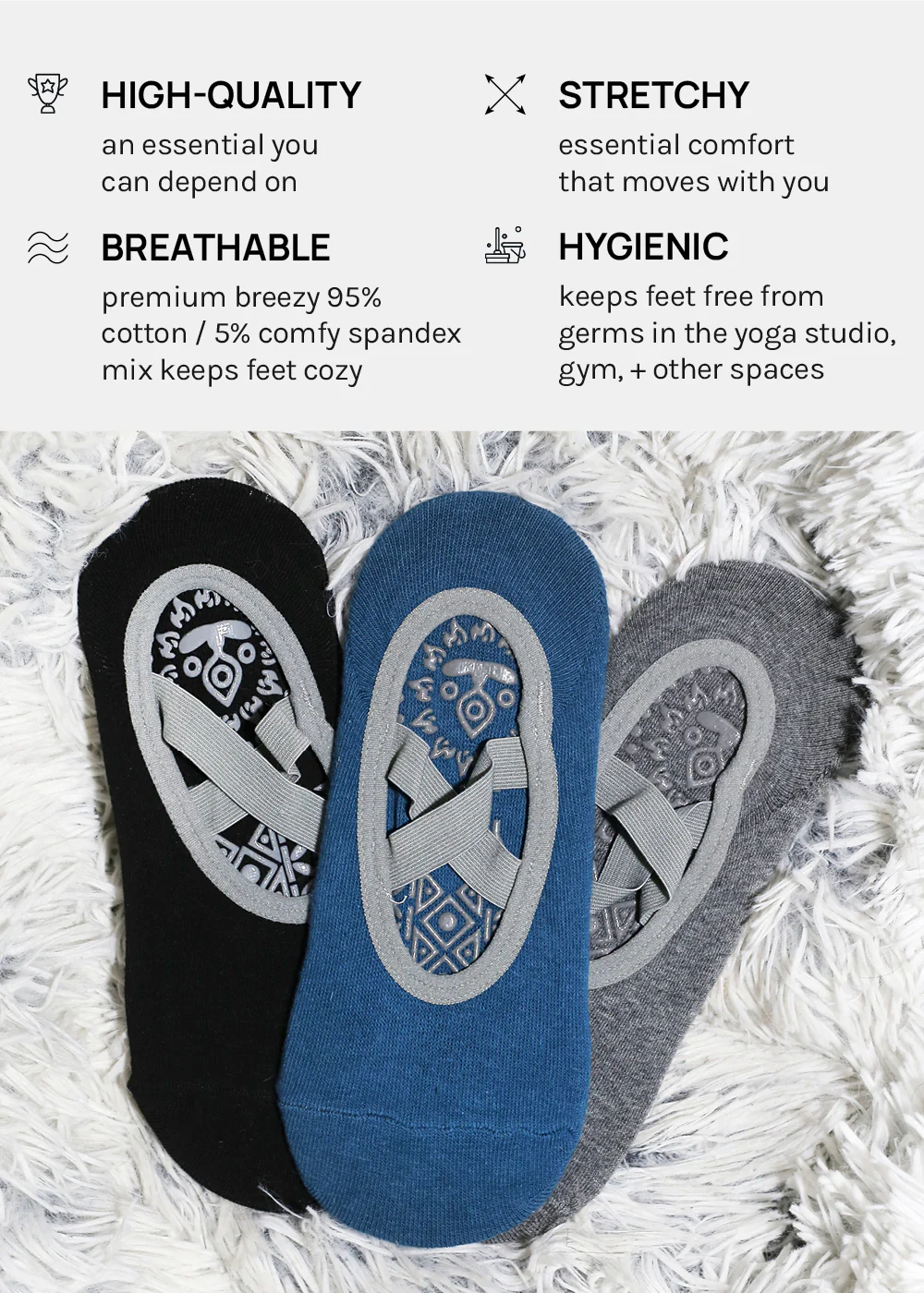 Miss A Yoga Socks - Image 4