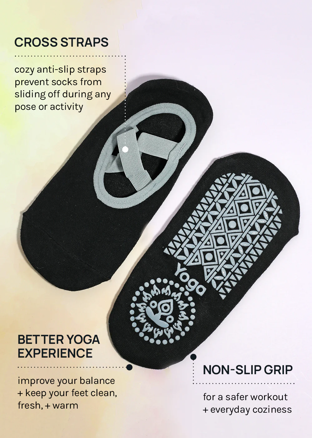 Miss A Yoga Socks - Image 5