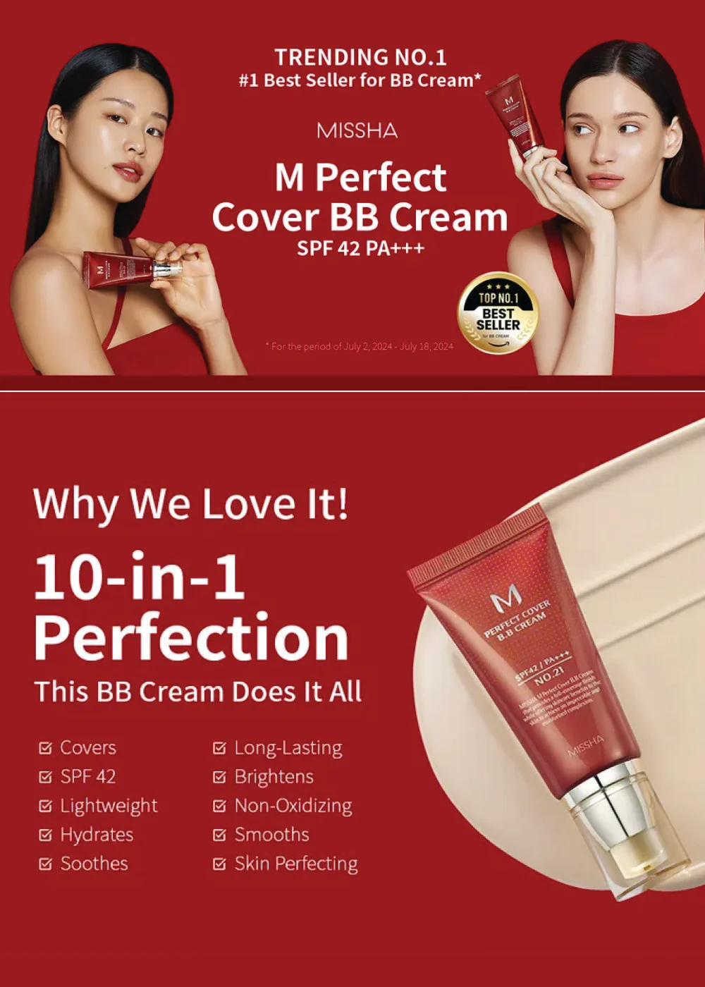 MISSHA M Perfect Cover BB Cream - Image 6