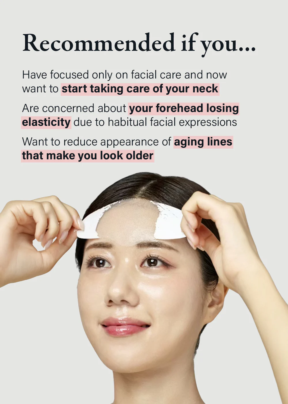 mixsoon Melting Collagen Neck & Forehead Film (5 Pieces) - Image 6