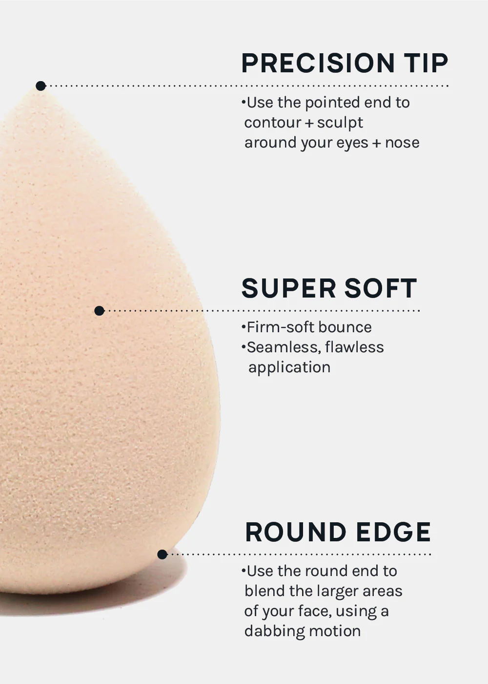 A+: Mochi Wonder Blender Teardrop-6 Pack - Image 4