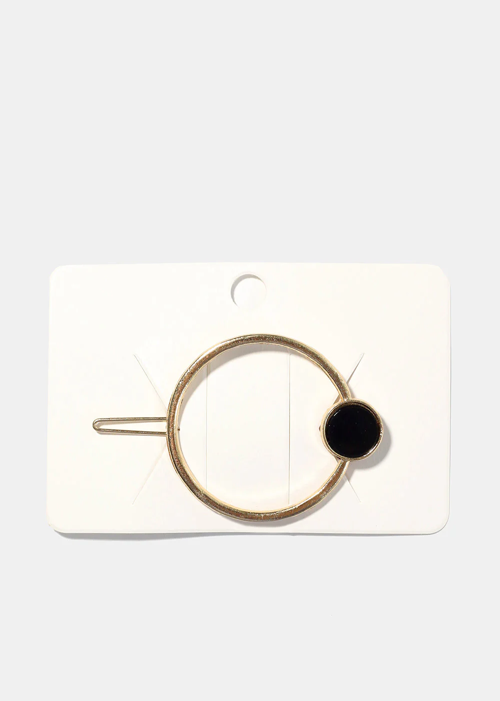Modern Circle Hair Clip - Image 2