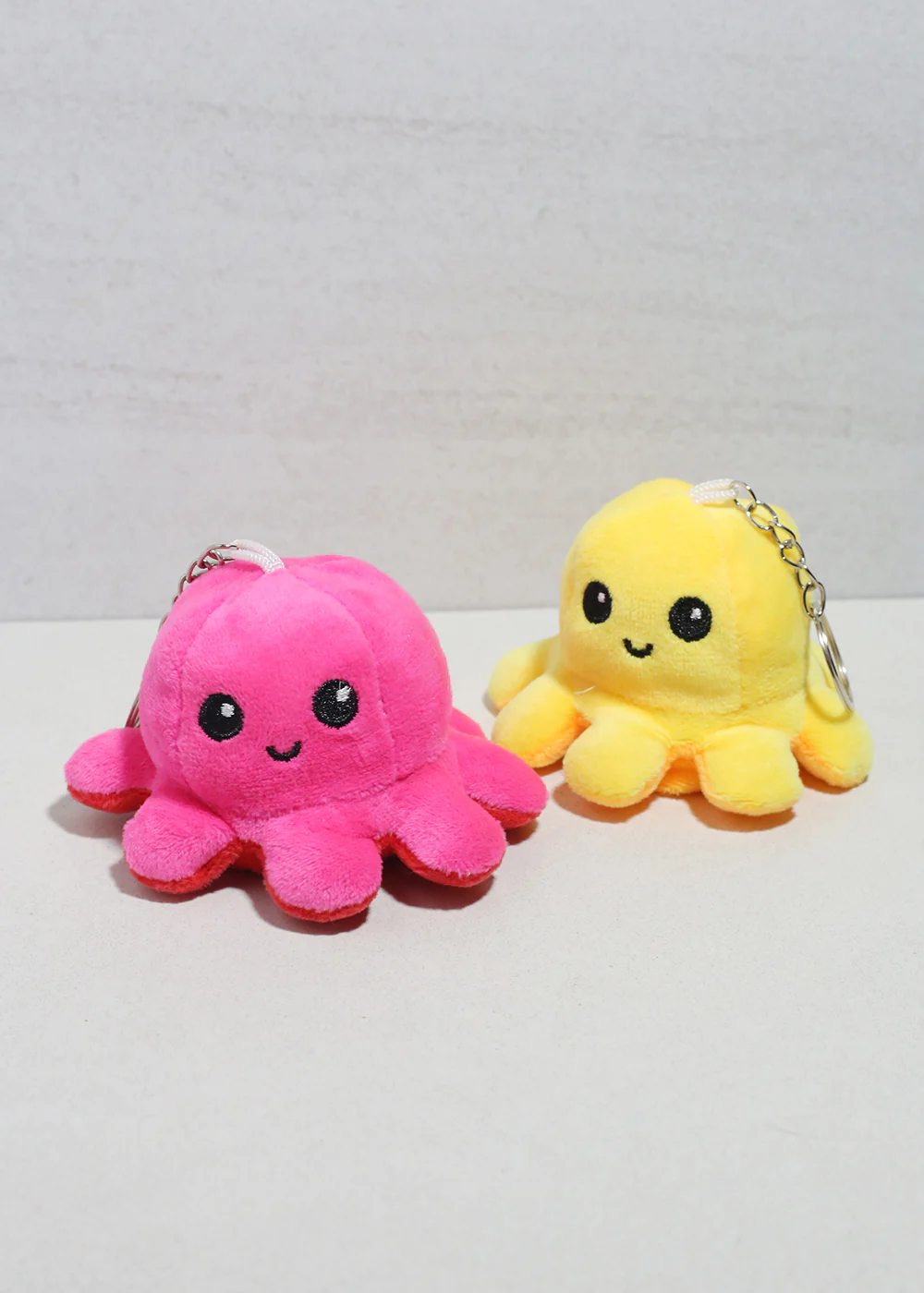 Mood Flip Octopus Plush Bag Charm