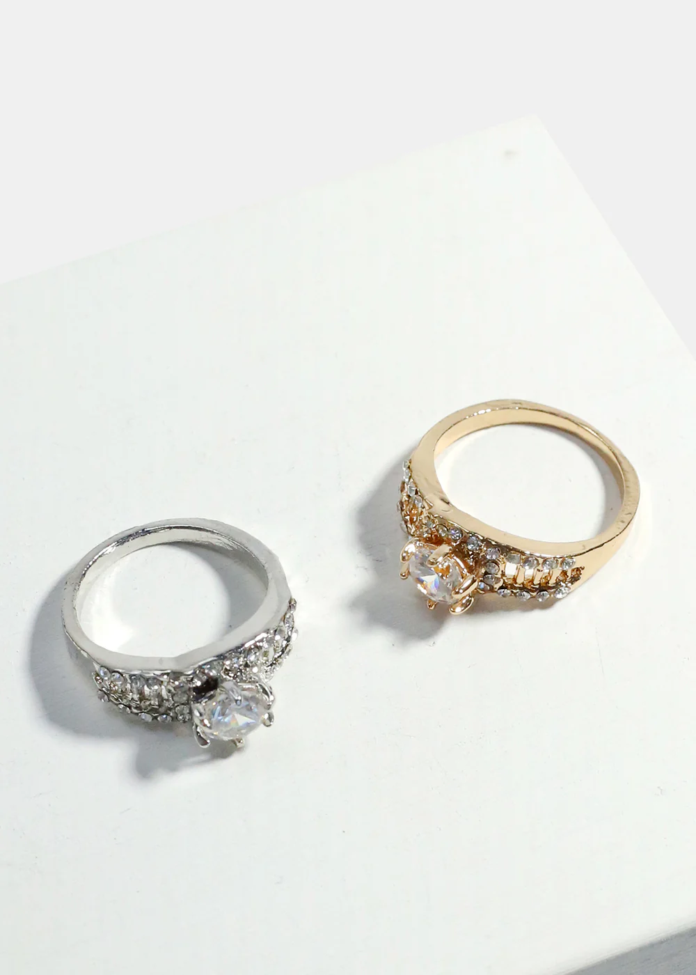 Multi Rhinestone Ring