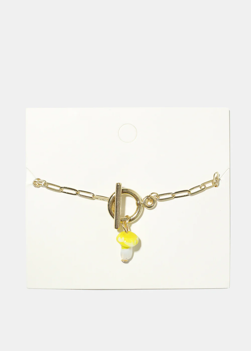 Mushroom Chain Link Bracelet - Image 2