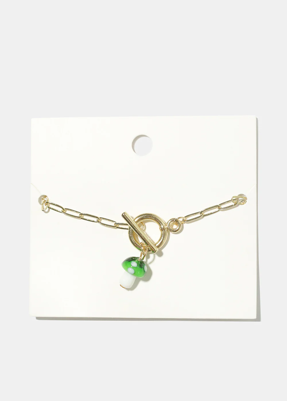 Mushroom Chain Link Bracelet - Image 4