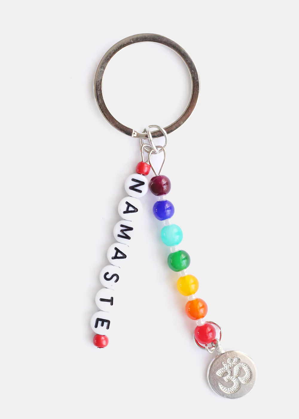 Namaste Bead Keychain - Image 2