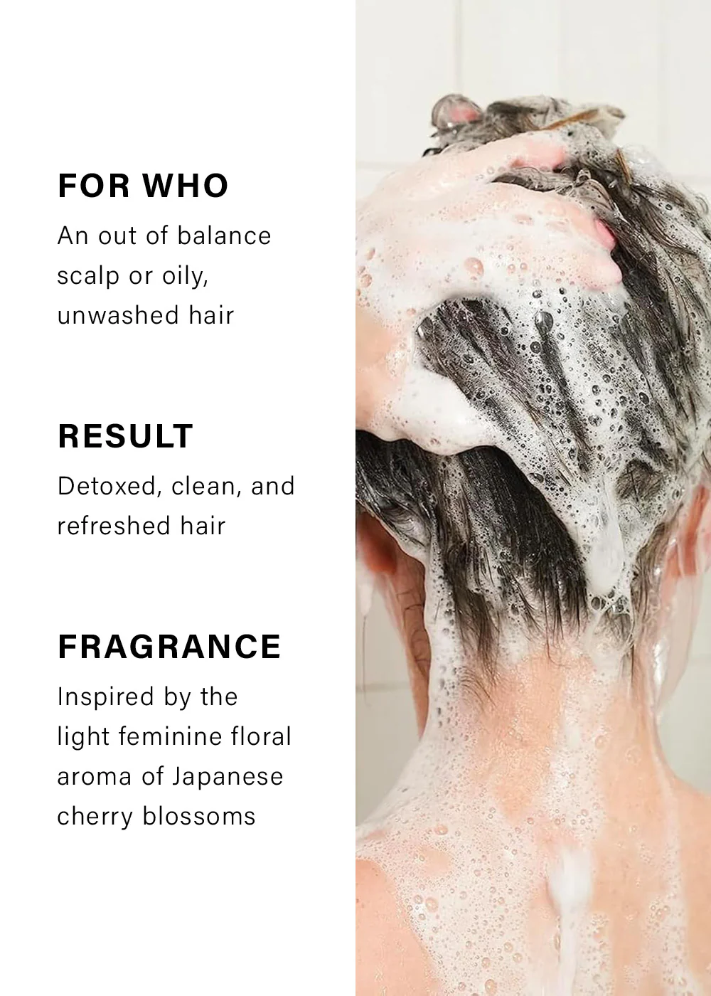 NatureLab Tokyo Perfect Clean 2-in-1 Scalp Scrub & Clarifying Shampoo 230g - Image 2