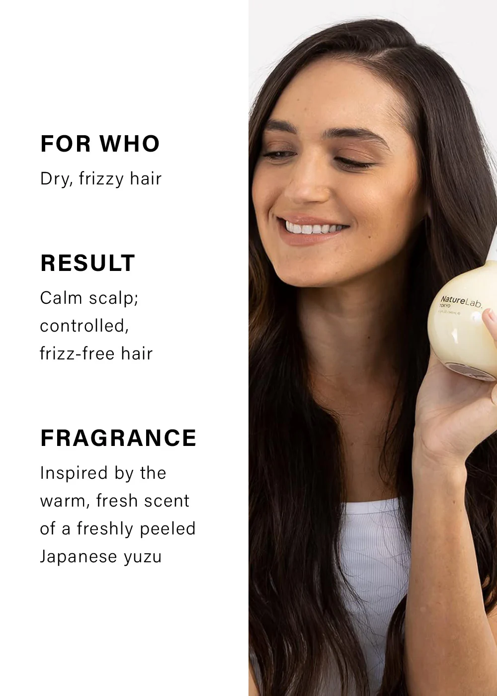 NatureLab Tokyo Perfect Smooth Conditioner 340ml - Image 2