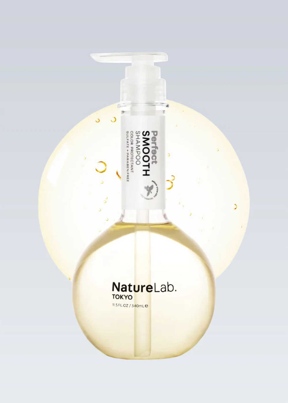NatureLab Tokyo Perfect Smooth Shampoo 340ml
