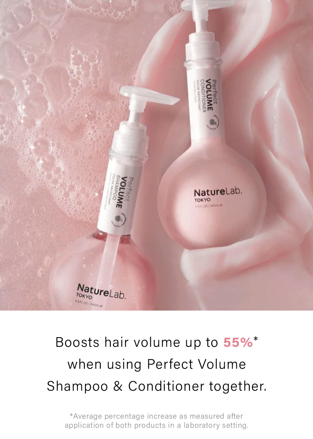 NatureLab Tokyo Perfect Volume Conditioner 340ml - Image 5