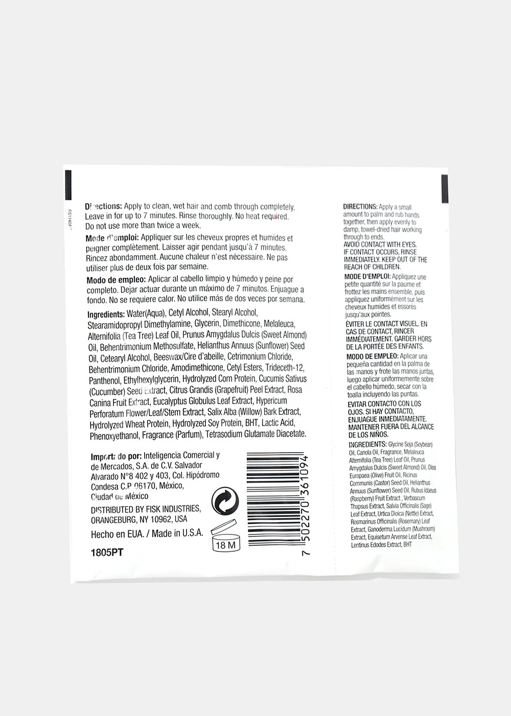 Nature's Spirit Hair Oil & Mask- Tea Tree Oil - Image 2