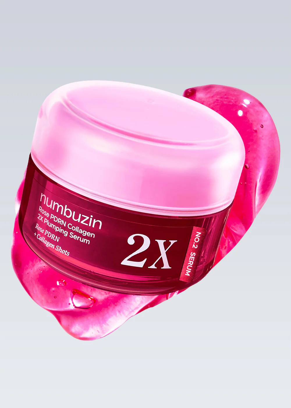 numbuzin No. 2 Rose PDRN Collagen 2X Plumping Serum 30ml
