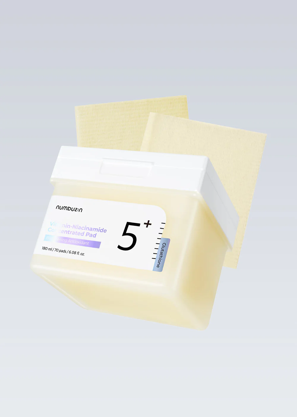 numbuzin No. 5+ Glutathione Vitamin Concentrated Pad (70 Pads)