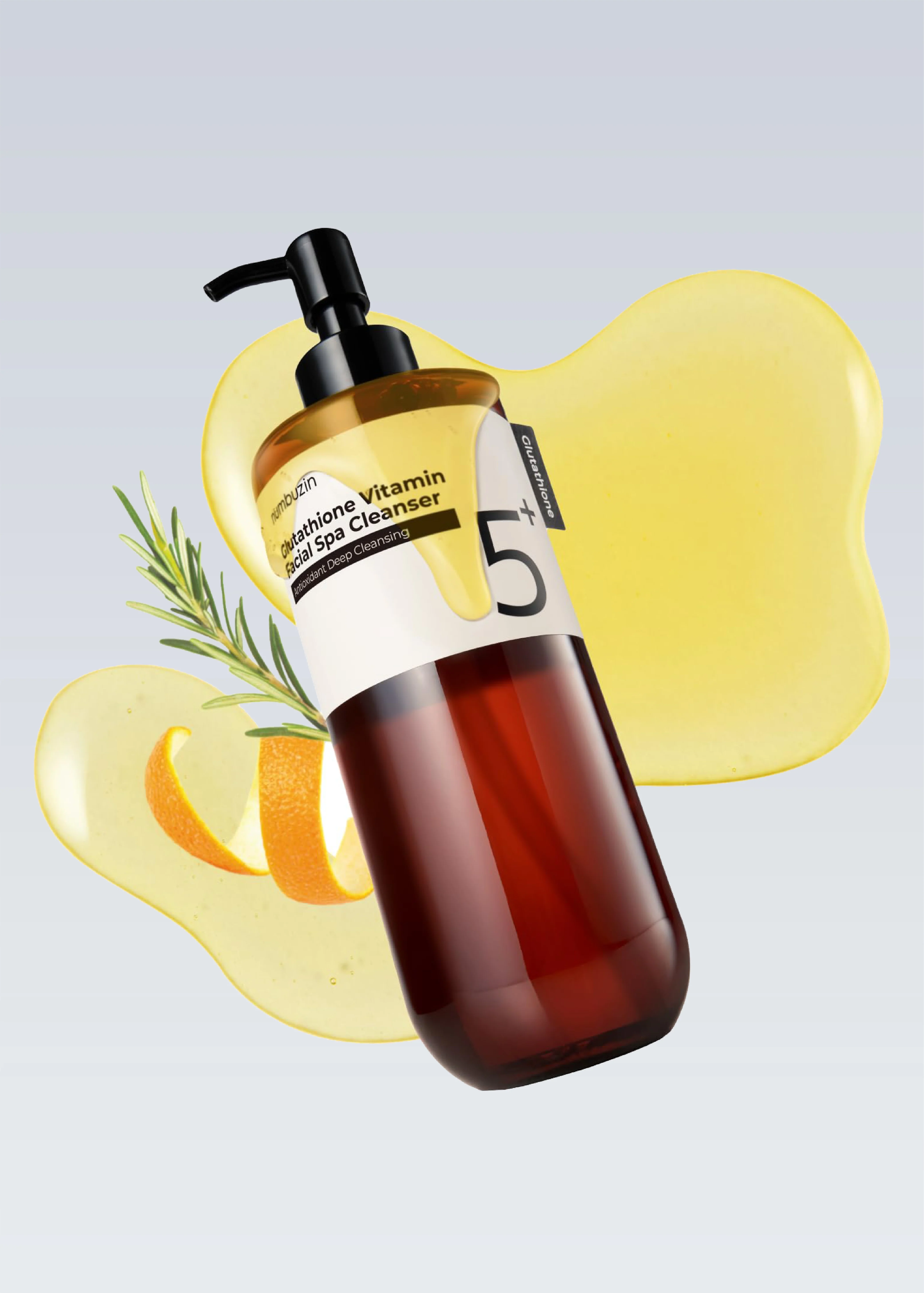 numbuzin No. 5+ Glutathione Vitamin Facial Spa Cleanser 200ml