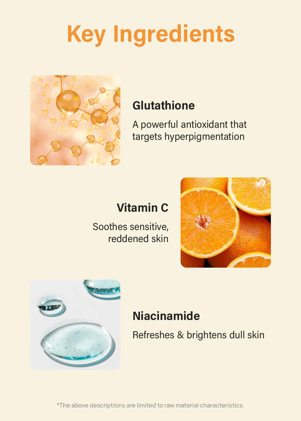 numbuzin No. 5+ Glutathione Vitamin Sheet Mask - Image 4