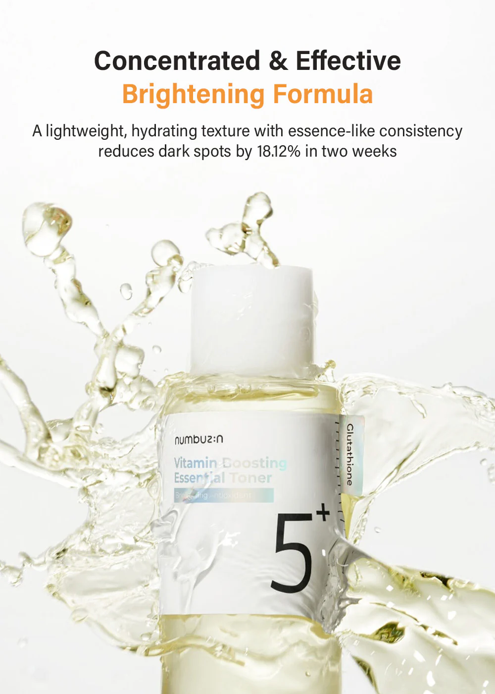 numbuzin No. 5+ Vitamin Boosting Essential Toner 200ml - Image 3