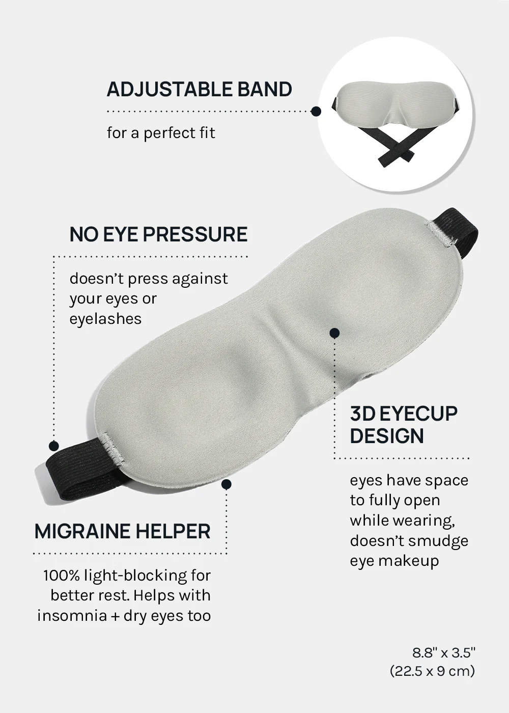 Official Key Items 3D Sleep Eye Mask - Image 5