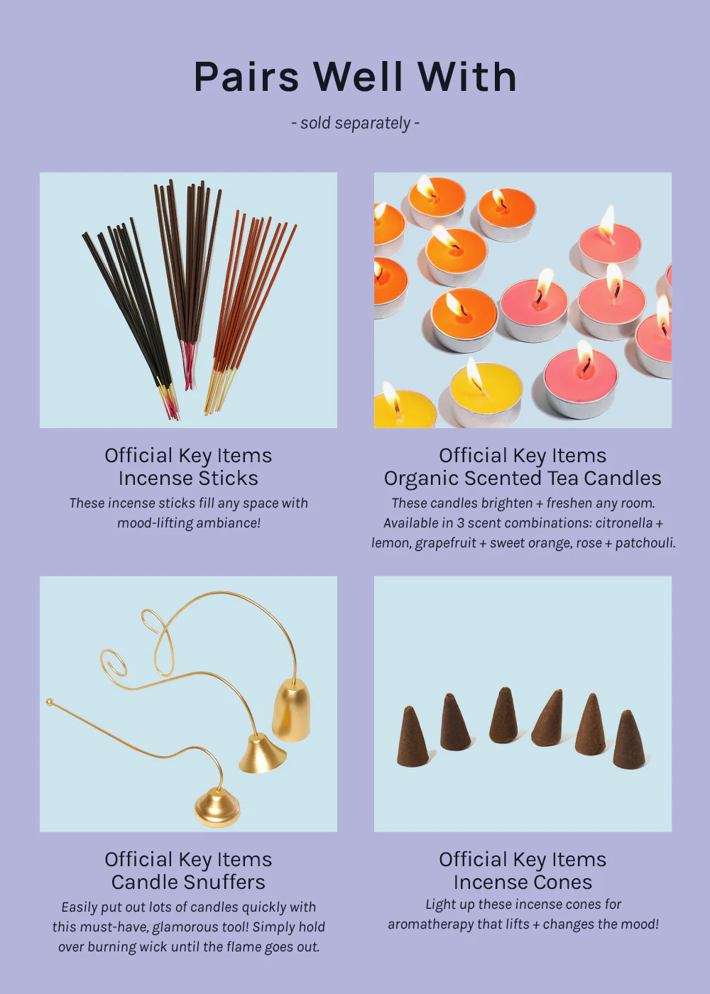 Official Key Items Candle + Incense Holder - Image 7