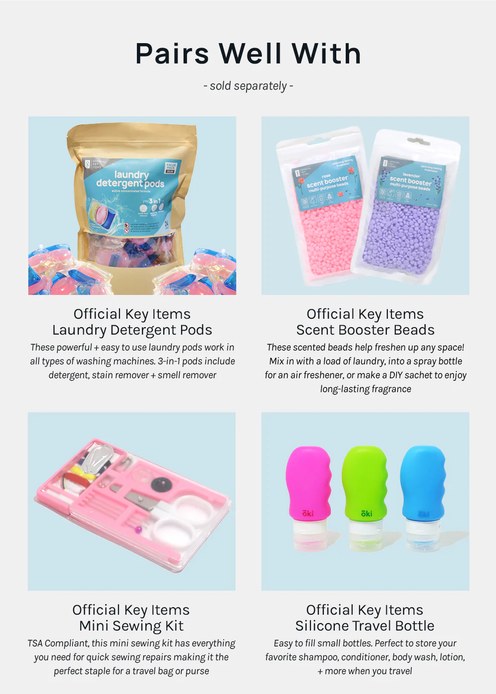 Official Key Items A+ Large Mesh Laundry Bag - Image 6