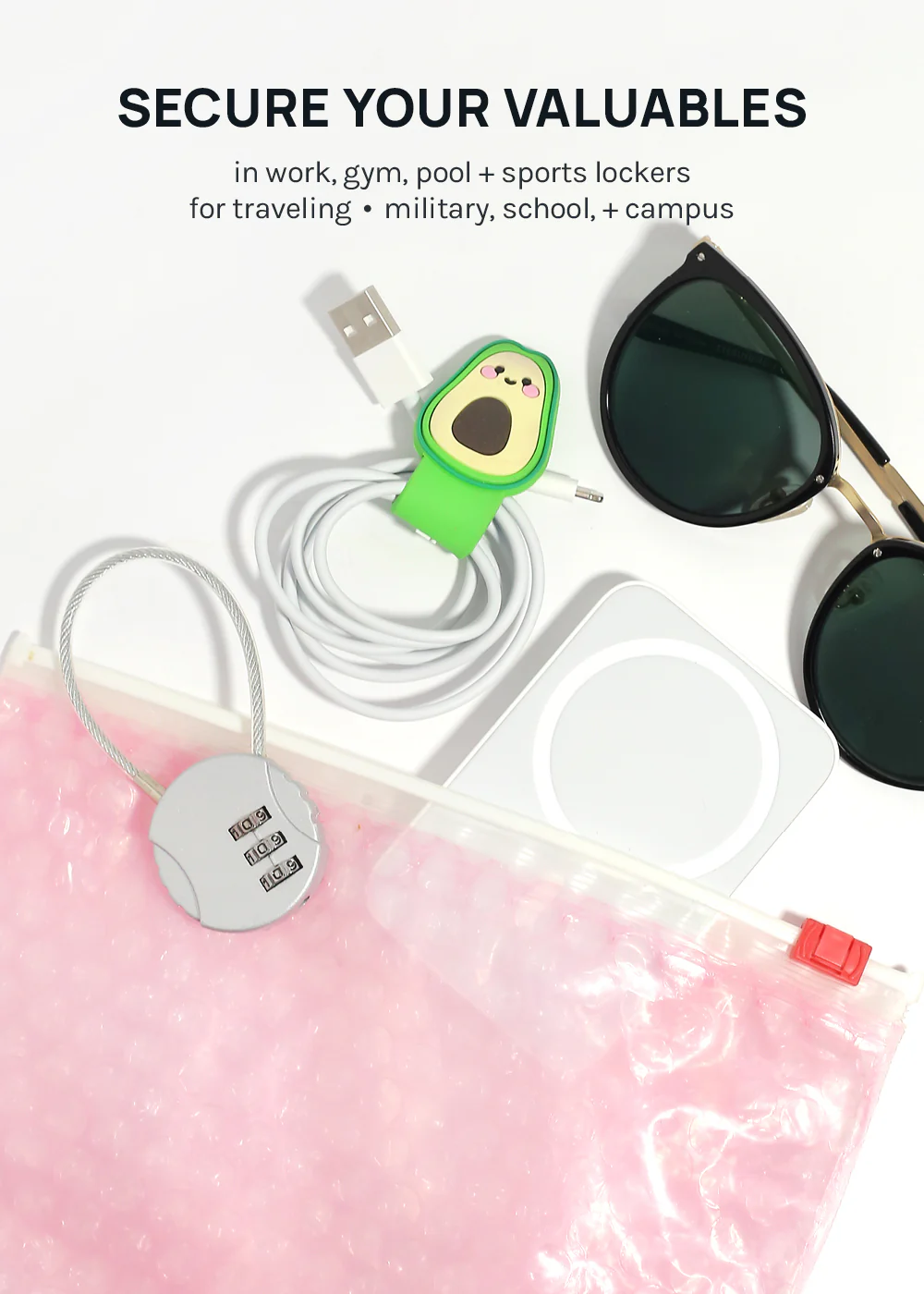 Official Key Items Anti-theft Cable Lock - Image 3