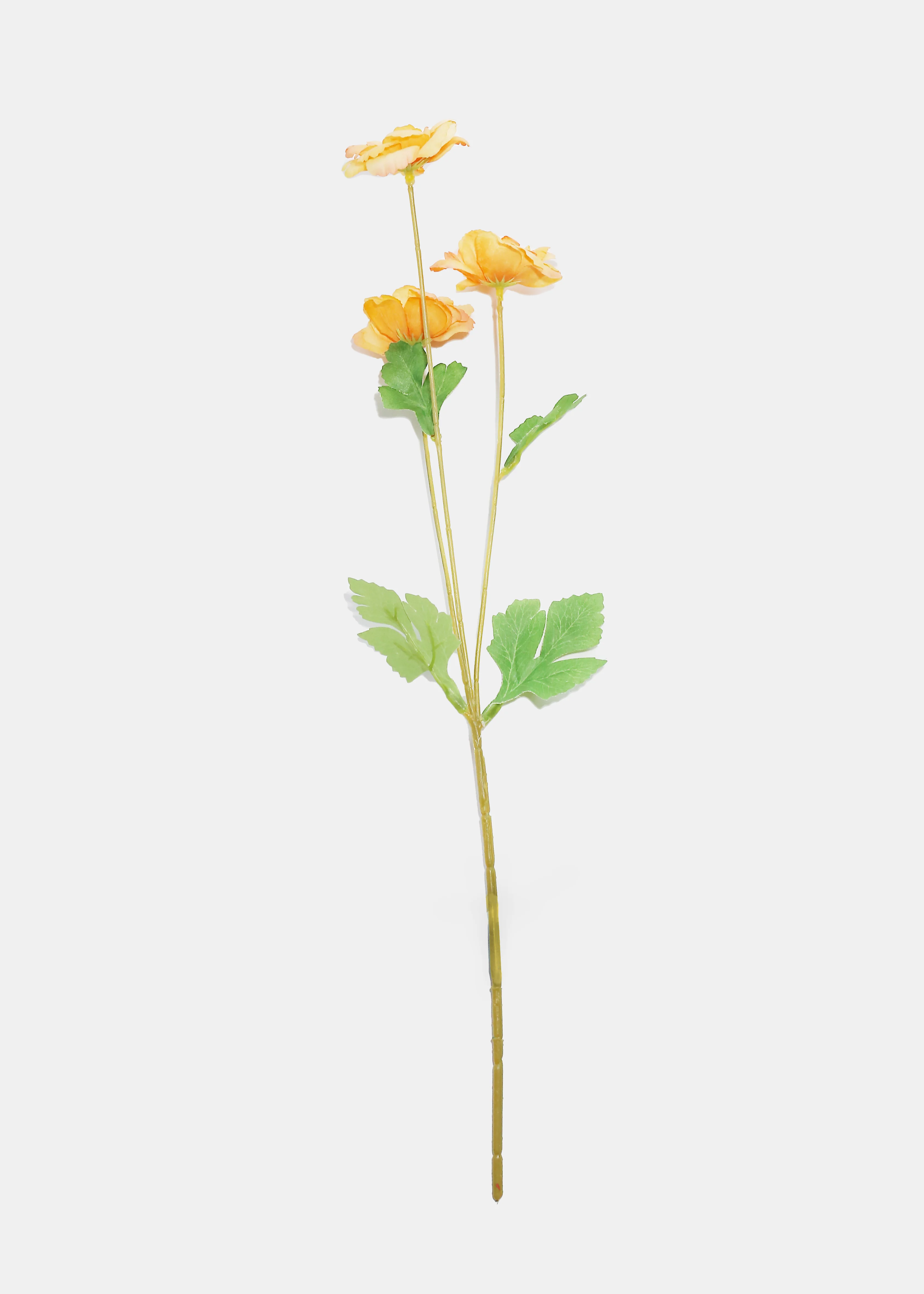 Official Key Items Artificial Flowers - Orange Gardenias - Image 3
