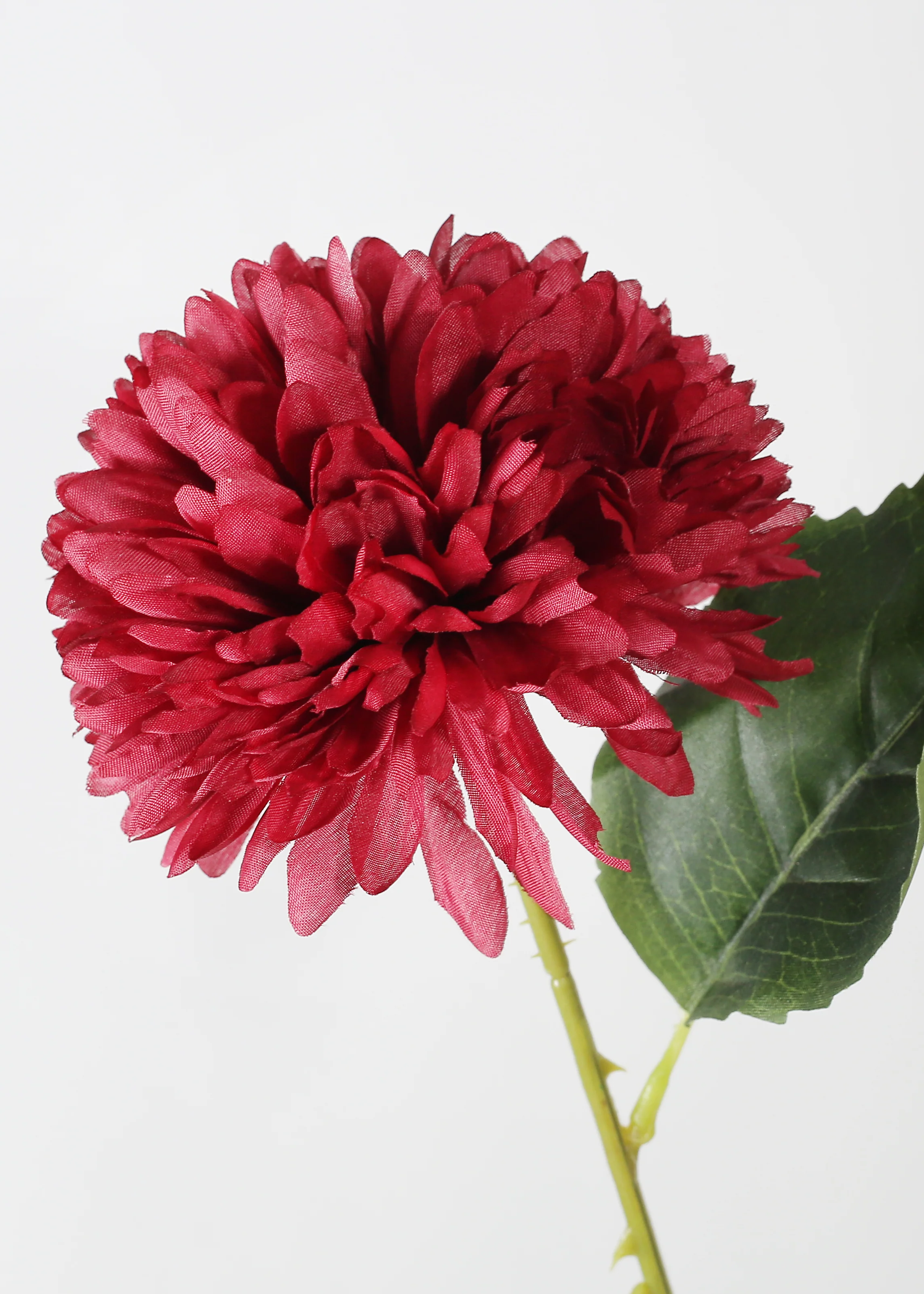 Official Key Items Artificial Flowers - Red Dahlia - Image 2