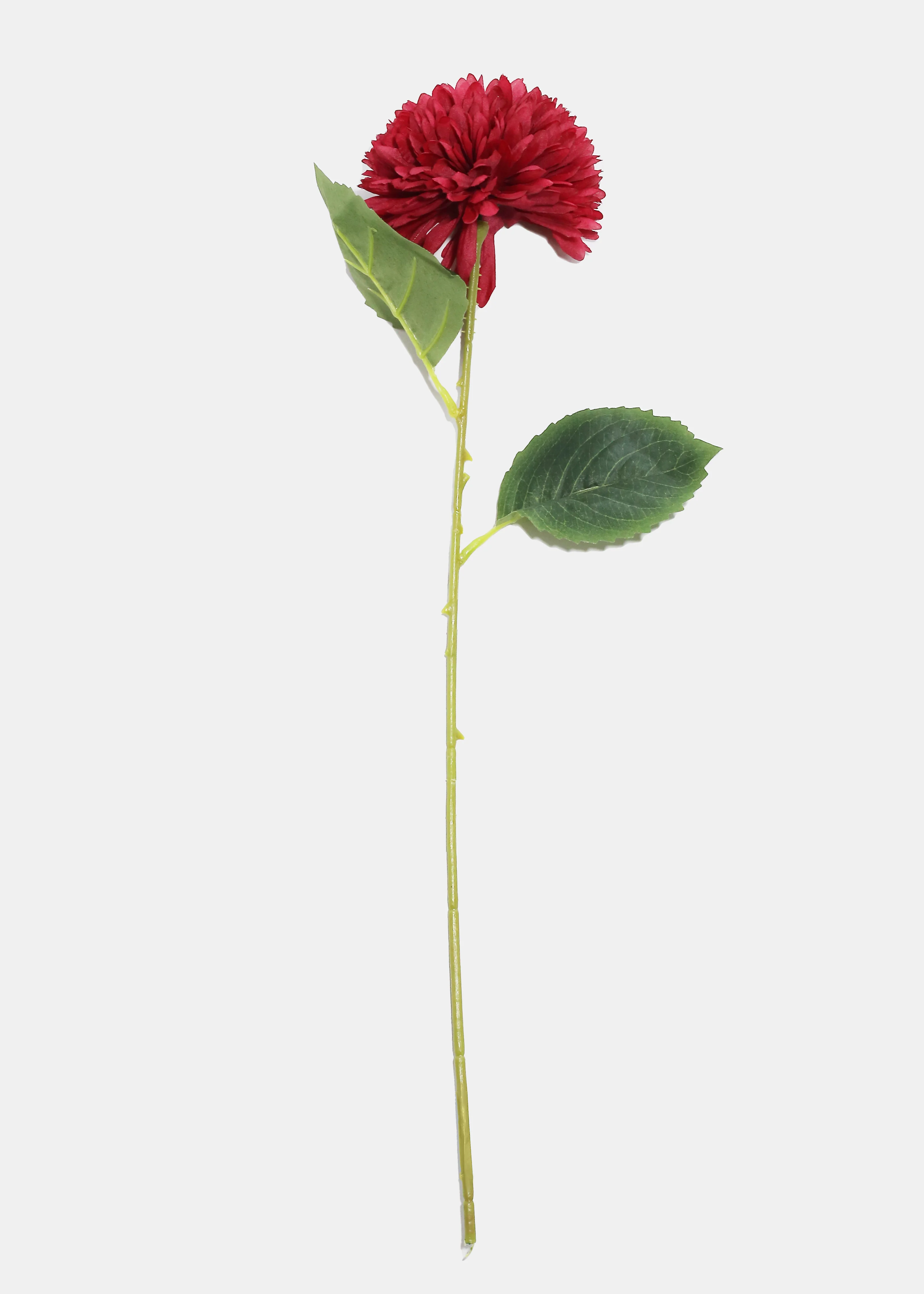 Official Key Items Artificial Flowers - Red Dahlia - Image 3