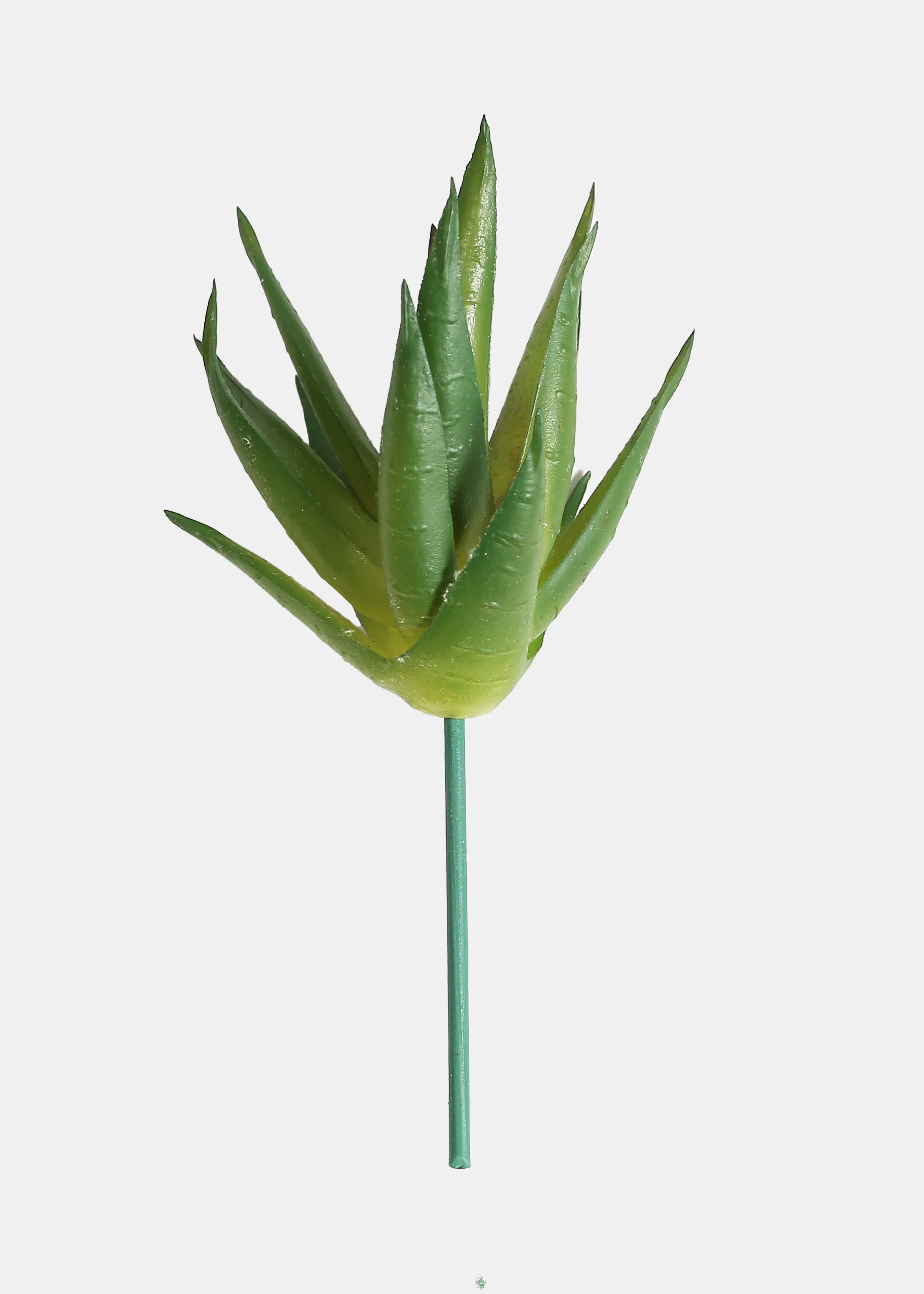 Official Key Items Artificial Succulents - Green African Aloe - Image 2