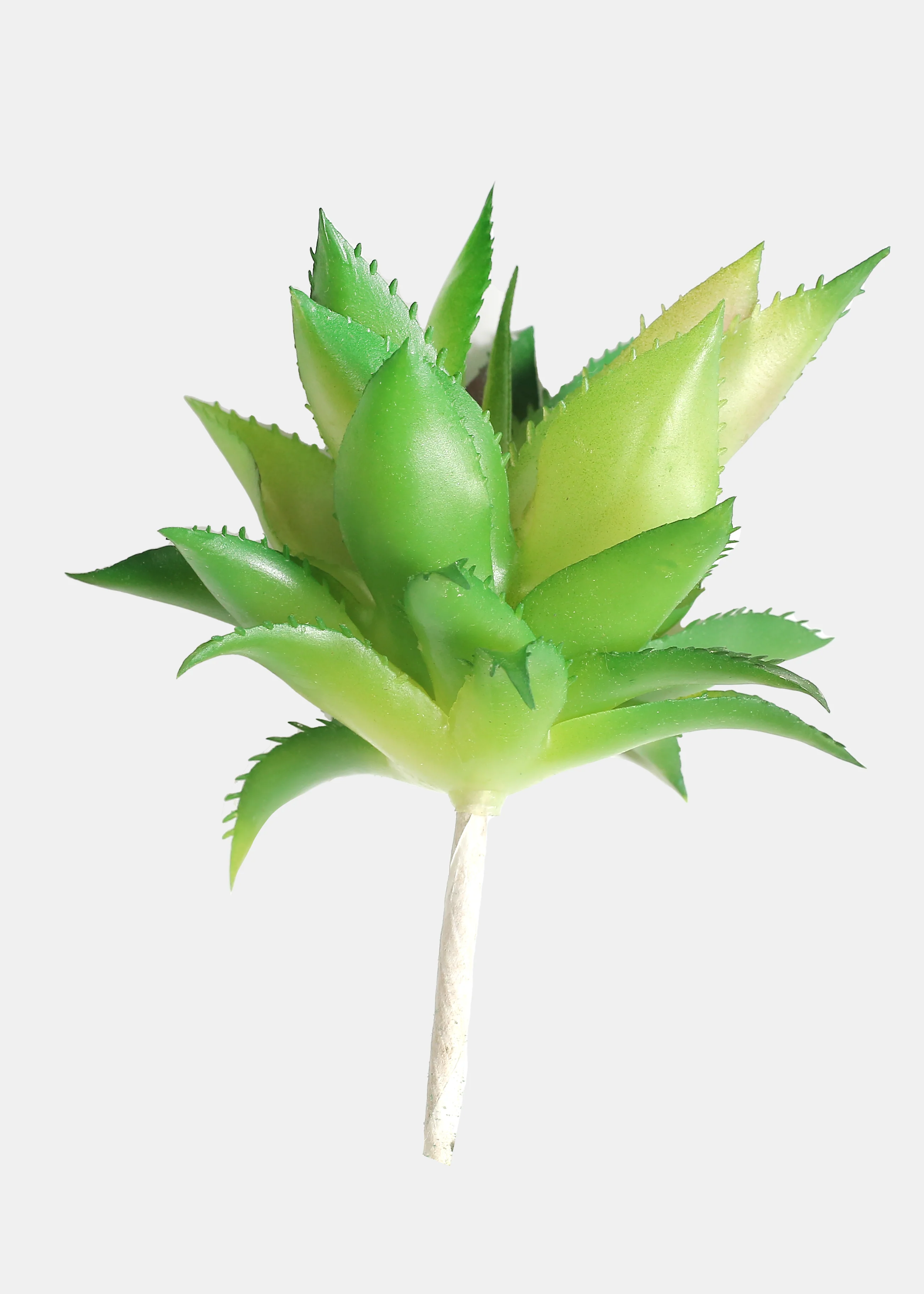 Official Key Items Artificial Succulents - Green Pineapple Head Bonsai - Image 2