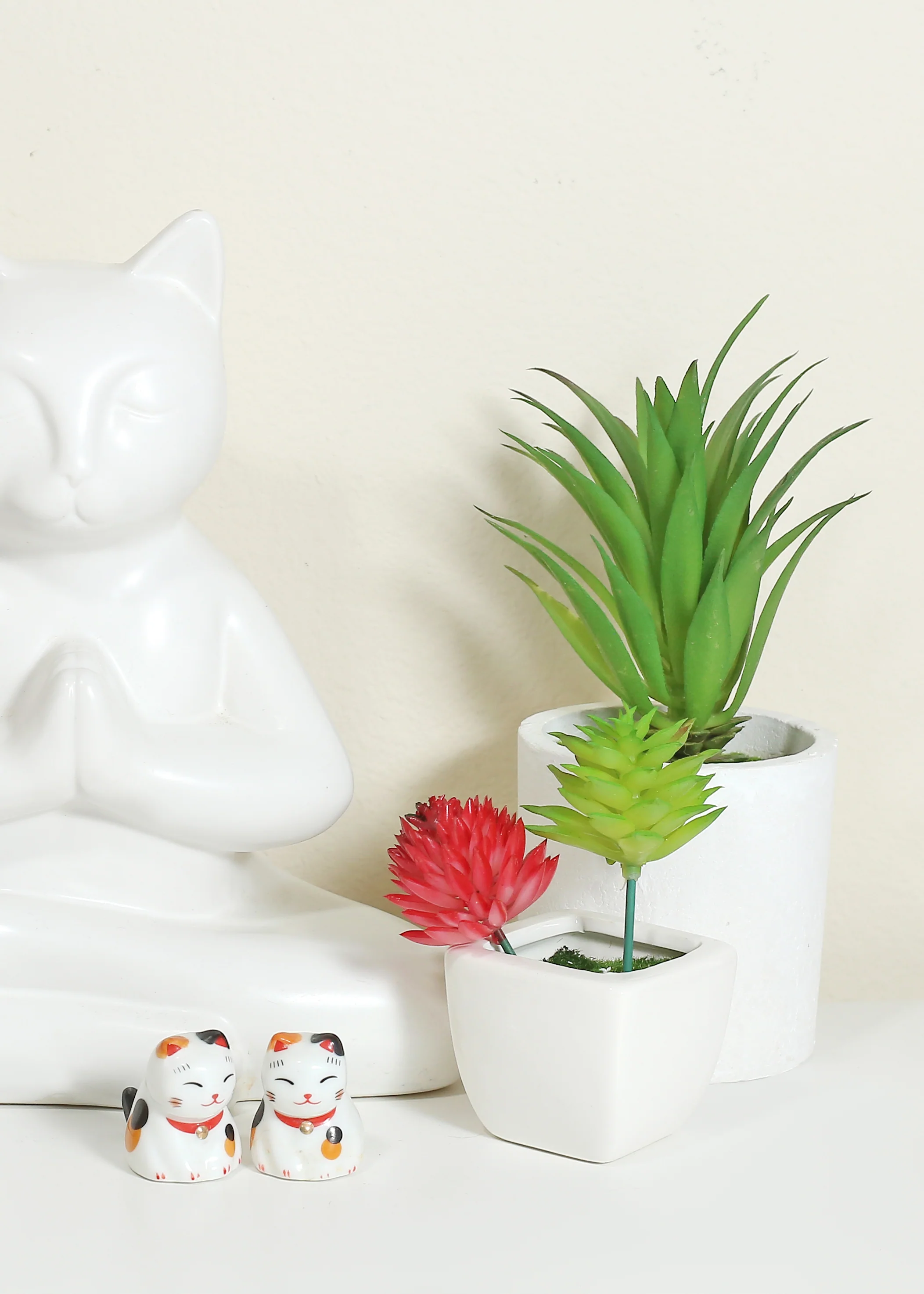 Official Key Items Artificial Succulents - Green Sisal B - Image 3