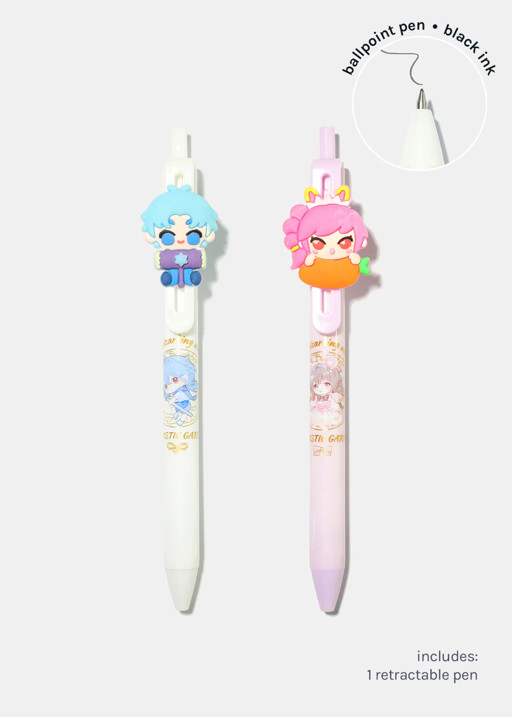 Official Key Items Ballpoint Pen - Boy & Girl